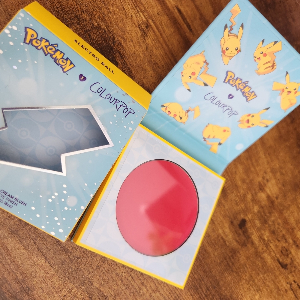 Colourpop Pokemon Instant Crush Cream Blush - Electro Ball